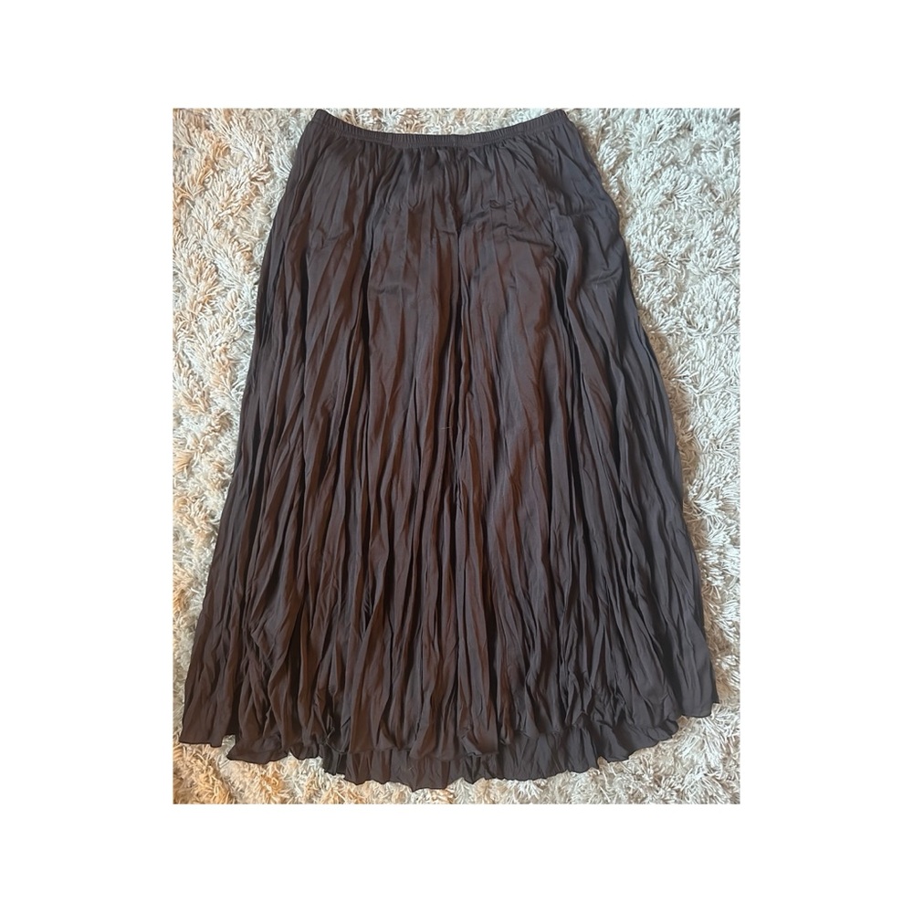 Brown Maxi Skirt